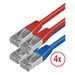 Elektrische toebehoren voor verlichtingsarmaturen Toebehoren Esylux Kabel CABLE-SET RJ45 5m TW x4 EC10431128